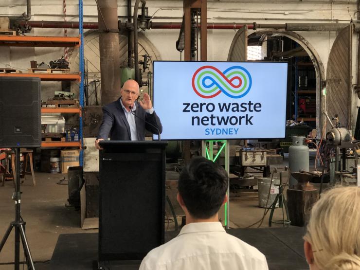 Speaker at Zero Waste Network Launch